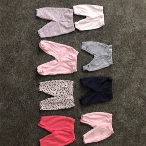 Newborn girl pants